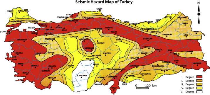 Turkey Seismic Activity