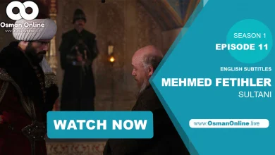 An intense scene from Mehmed: Sultan of Conquests Episode 11, showing Mehmed strategizing with his generals in a dimly lit war room, with ancient maps and plans spread out before them.