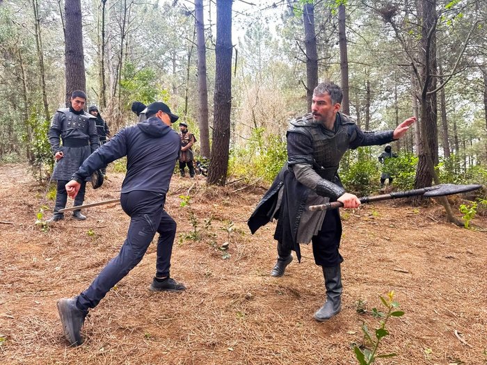 Behind the scenes Kuruluş Osman action scenes