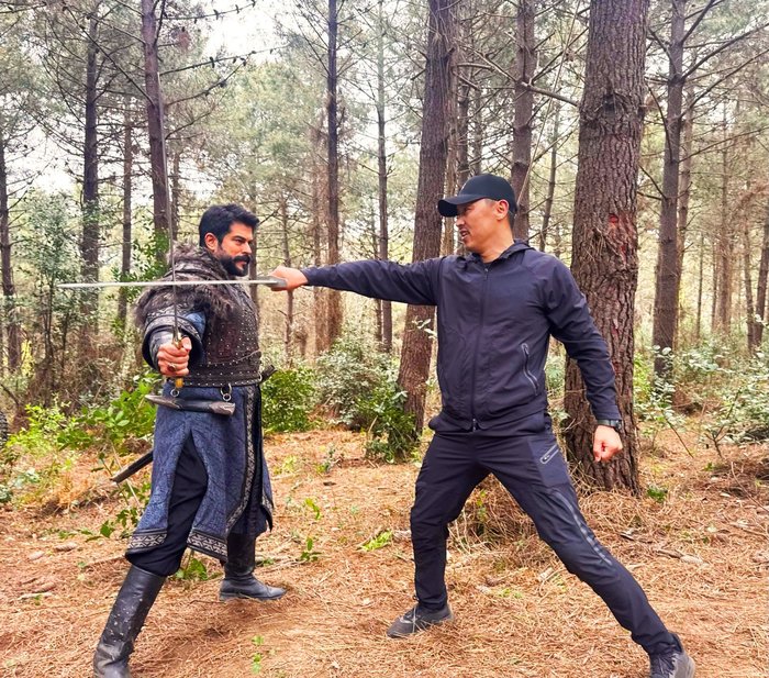 Behind the scenes Kuruluş Osman action scenes